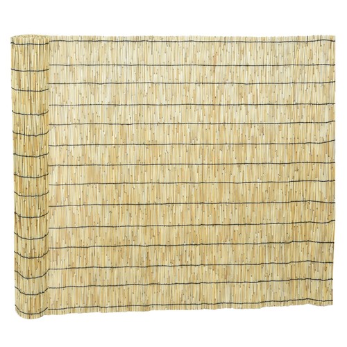 Mininfa natural reed fencing - natural,