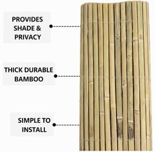 4M Heavy Duty Bamboo Fence