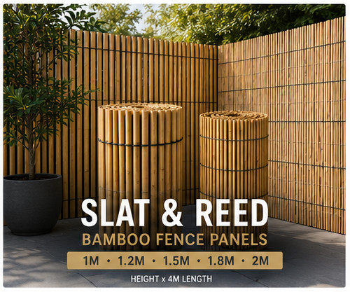 Heavy duty bamboo fence - heavy,