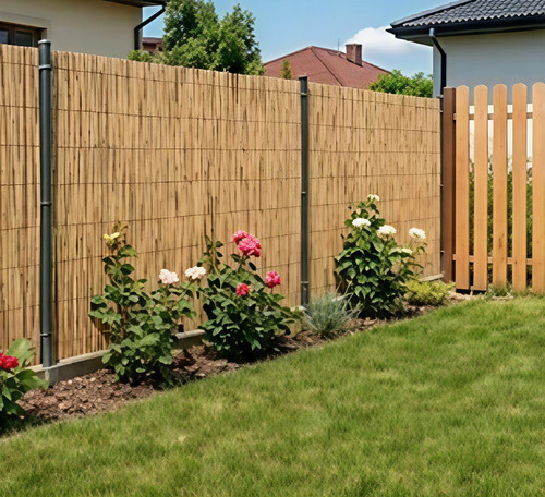 Brand new bamboo fence - 5,