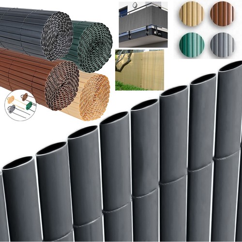 Bamboo slat fence screen - bamboo,