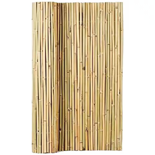 Natural bamboo fence roll - bamboo,