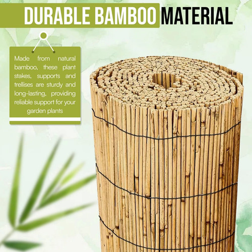 Natural bamboo reed slat - 3m/4m,