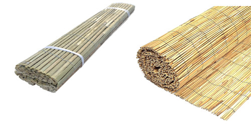 Natural bamboo slat - bamboo, fence