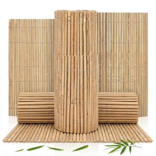 Natural bamboo slat - natural,