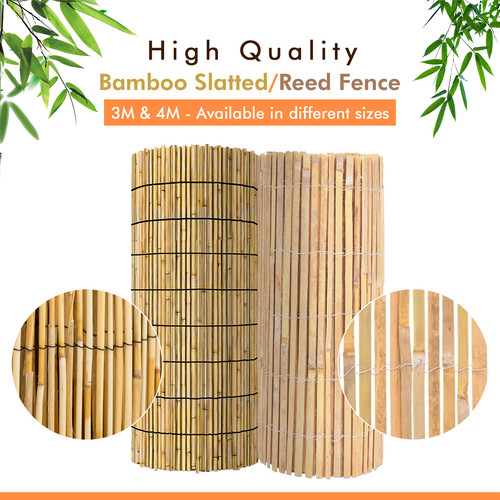 Natural bamboo screening - natural,