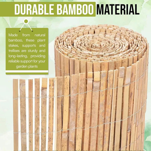 Bamboo slat fence - slat,