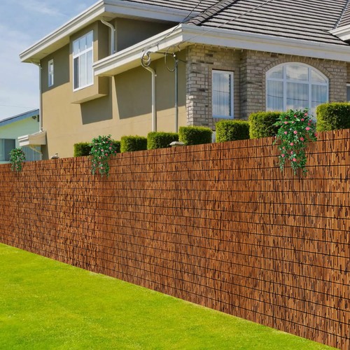 Natural reed fence 6ft - natural,