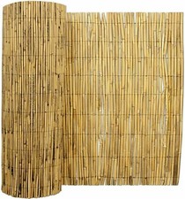 4m Bamboo Wide Natural Peeled