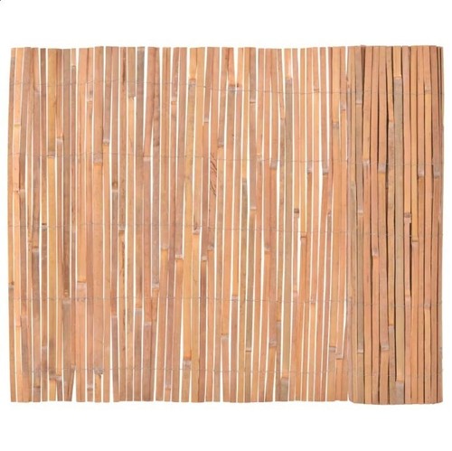 Bamboo slat fence - 4m,