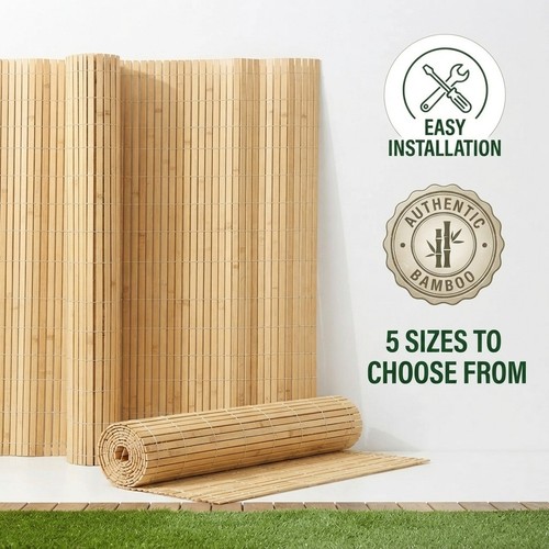 Bamboo slat fence - slat, roll