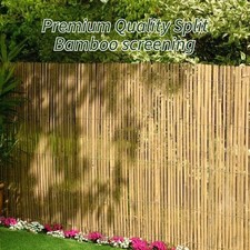 Split Bamboo Slat Fencing
