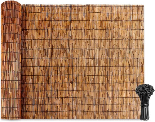 Natural reed fencing - reed, rolls