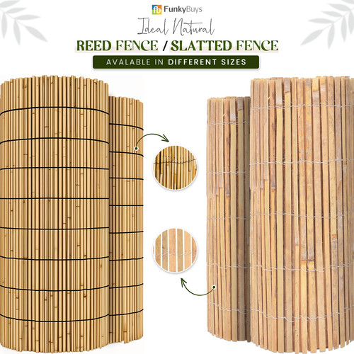 Bamboo slat fenc screening - slat,