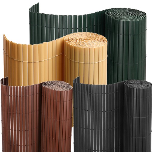 Pvc fake bamboo privacy screen - fake,