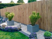  4M Natural Bamboo Slat Garden