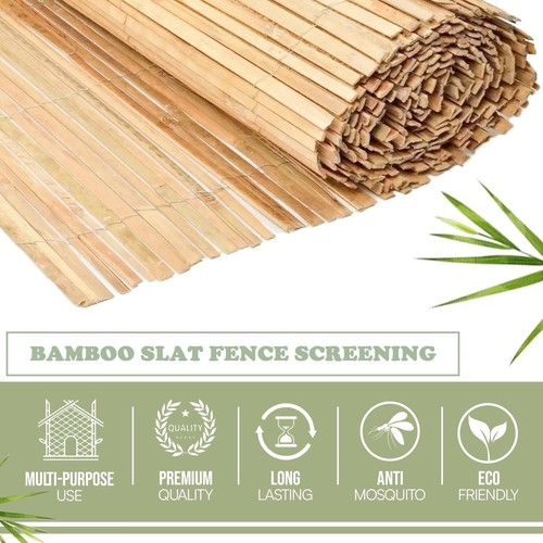 Bamboo screening privacy fence - screening,